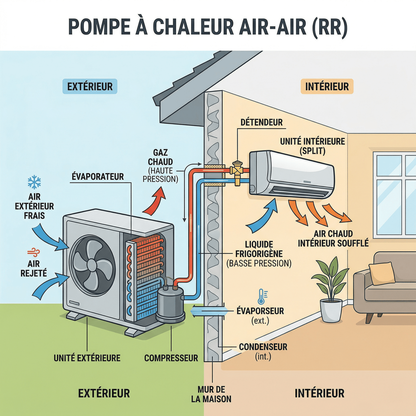 Pompe à chaleur air/eau